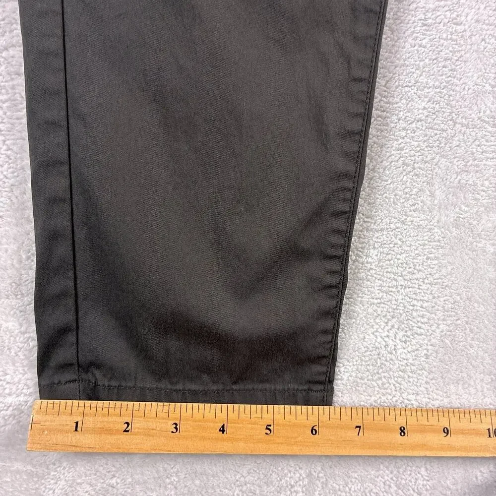 Birddogs Pants Mens 34x30 (34x29) Gray Slim Fit Performance Stretch Golf Preppy